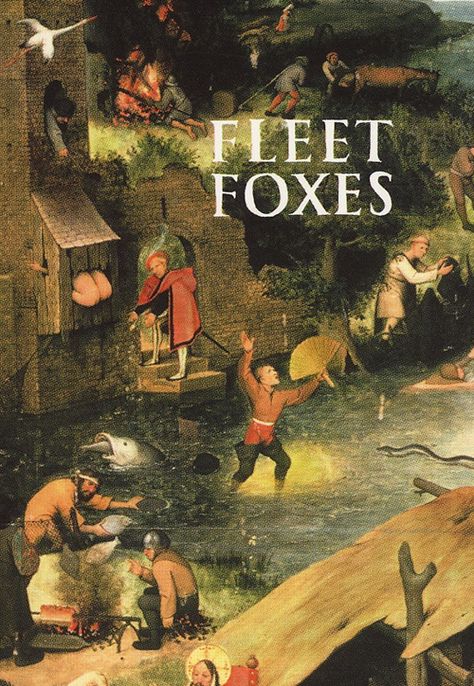 Love the raw authentic sound Fleet Foxes Album Cover, Fleet Foxes Poster, Fleet Foxes Tattoo, No Man Is An Island, Johnny Flynn, Laura Marling, Fleet Foxes, Fox Poster, Dorm Posters