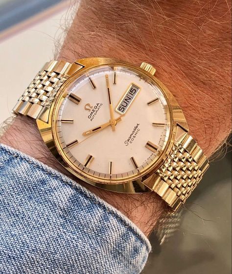 Gold Watch Outfit, Gold Watches For Men, Mens Watch Brands, Gents Watch, Trendy Watches, Ice Watch, Outfits Hombre, Amazing Watches, Mens Fashion Watches