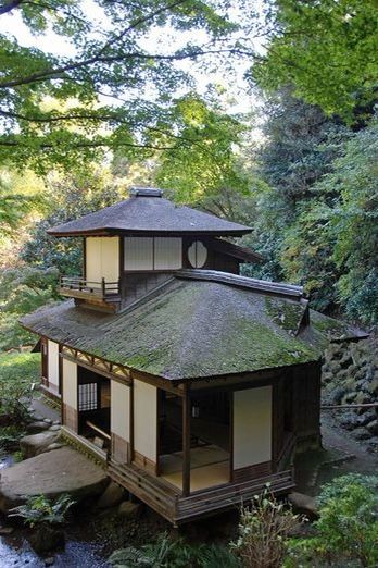 House Design Traditional, Architecture Japanese, Houses Traditional, Architecture Design House, Ideas House Design, Tea House Design, Japanese Buildings, Tea Houses, Kanagawa Japan