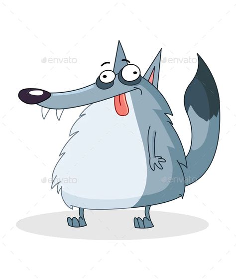 Cute Wolf Illustration, Cartoon Wolf Drawing, Funny Wolf, Big Wolf, Cartoon Wolf, Wolf Illustration, Wolf Drawing, Wolf Design, Anime Wallpaper Phone