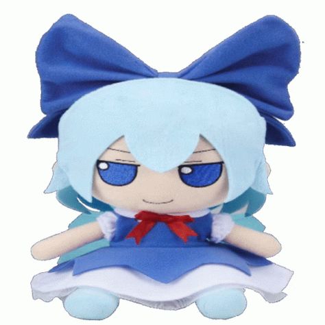 Touhou Fumo Sticker - Touhou Fumo Cirno - Discover & Share GIFs Touhou Anime, Body Drawing Tutorial, Dancing Gif, Dark Memes, Funny Blogs, Puella Magi Madoka Magica, Its My Birthday, Reaction Pictures, Cute Icons