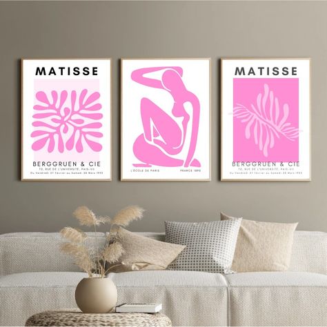 Pink Matisse, Matisse Cutouts, Matisse Print, Matisse Prints, Modern Vintage Decor, Makeover Bedroom, Matisse Art, Cool House, Visual Storytelling