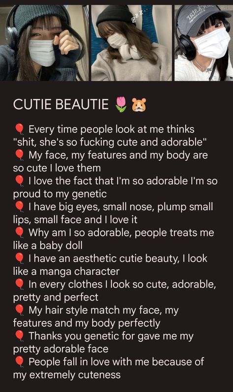 Face Affirmations, Small Nose, Small Lips, Small Faces, Match Me, Board Ideas, Self Improvement Tips, Doll Face, Big Eyes