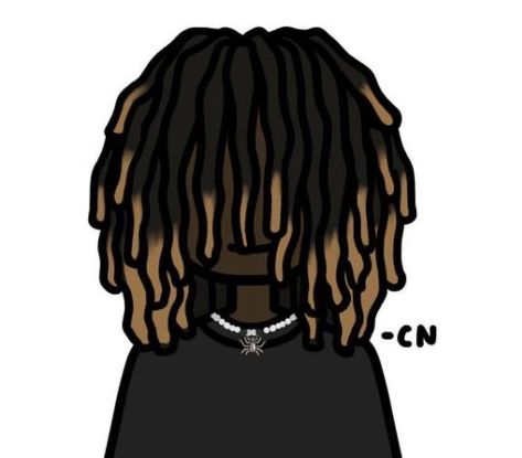 Kids With Dreadlocks, Long Fade, Male Pfp, Trippy Cartoon, Dreads Girl, Nba Outfit, Black Girls With Tattoos, Collage Book, Black Cartoon Characters