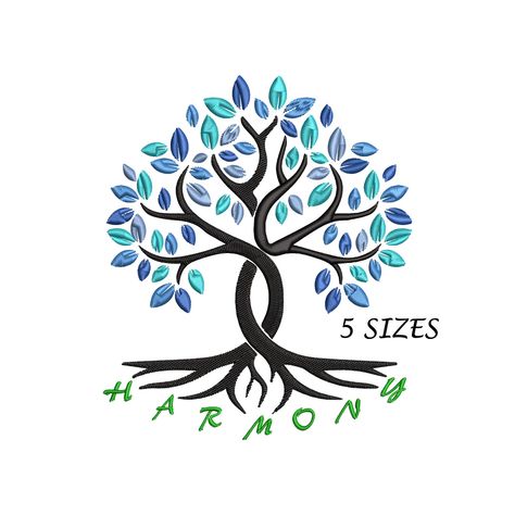 Tree Of Life Embroidery, Embroidery Tree, Free Machine Embroidery Designs Patterns, Viking Sewing, Free Machine Embroidery Designs, Free Machine Embroidery, Tree Design, Tree Designs, Embroidered Design