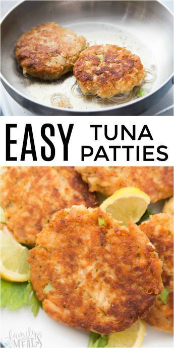 Easy Tuna Patties - Family Fresh Meals recipe #tuna #cannedtuna #tunapatty #familyfreshmeals #cleaneating #healthy #easy Tuna Patties Easy, Tuna Patties Recipes, Tuna Patties, Fish Recipes Baked, Tuna Cakes, Fresh Meals, Family Fresh Meals, Fish Recipes Healthy, Tuna Recipes