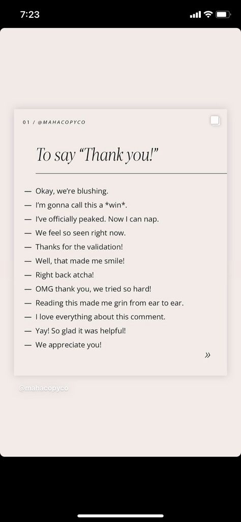 Different Ways To Say Thank You On Instagram, Other Ways To Say Thank You On Instagram, Instagram Thank You Replies, Reply On Instagram Comments, Replied To Instagram Comments, Thank You On Instagram Comments, Gorgeous Comments For Instagram, Doodle Captions For Instagram, Different Ways To Say Thank You On Instagram Comments