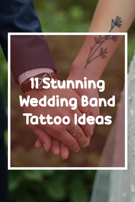 Did you know that wedding band tattoos are the ultimate way to say “I do” forever? Dive into stunning ideas, unique designs, and the hidden meaning behind these romantic inked symbols. From elegant lines to creative personal touches, these tattoos are more than just rings—they’re a timeless statement of love. Elegant Ring Tattoo, Male Wedding Band Tattoo Ideas, White Ink Ring Tattoo, Unique Wedding Ring Tattoos For Couples, Dainty Wedding Band Tattoo For Her, Wedding Ring Tattoos Men, Matching Wedding Band Tattoos, Ring Tattoo Designs Men, Marriage Tattoos Ring Finger Unique