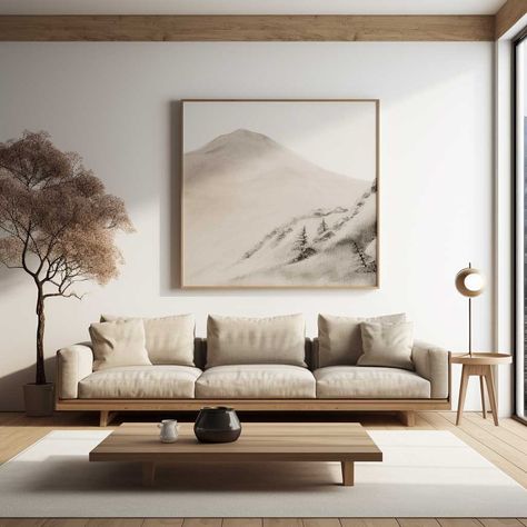 5+ Essential Home Decor Ideas for Modern Living Rooms • 333+ Images • [ArtFacade] Small Japandi Living Room, Japanese Interior Design Living Room, Japandi Condo, Tatami Design, Japan Living Room, Japanese Living Room Design, Beige Living Room Ideas, Luxury Living Room Designs, Living Room Japandi