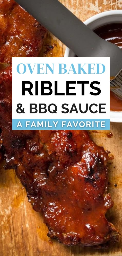 Satisfy your craving for delicious riblets with these flavorful recipes. Try the oven riblet recipe for tender and juicy beef ribs cooked to perfection. Explore the mouthwatering grilled riblets recipe for that smoky and charred flavor. Enjoy the taste of Applebee's with the famous copycat applebees riblets recipe. Get your BBQ fix with the finger-licking good BBQ riblets recipe. Whether you prefer oven-baked, grilled, or BBQ-style, these riblet recipes will leave you wanting more. Finger Ribs In Oven, Rib Pieces Recipes, Riblets In Air Fryer, Rib Tips Recipe Oven, Riblets Recipe Crockpot, Beef Riblets Recipe Crockpot, Riblets In Crockpot, Crockpot Riblets, Rib Tips Recipe