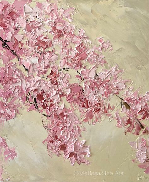 An original abstract floral oil painting by UK artist Melissa Gee available to buy on Etsy Muted Yellow, Abstract Floral Art, Floral Oil Paintings, Floral Oil, Uk Artist, Pink Petals, Dusky Pink, Yellow Tones, Flower Art Painting