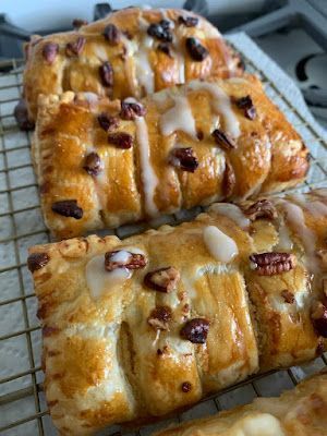 Just like your neighborhood bakery Sourdough Bear Claws, Almond Bear Claw Recipe, Bear Claws Recipe Easy, Bearclaw Pastry, Pepperidge Farm Puff Pastry Recipes, Bear Claw Recipe, Breakfast Pastry Recipes, Food Glorious Food, Pepperidge Farm Puff Pastry