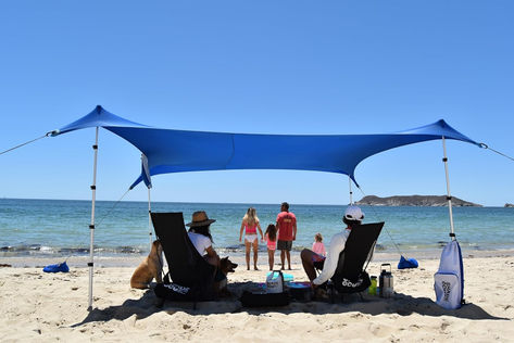 SHADE ECO Nomad Beach Shade | 9x8.5 ft. Beach Tent Sun Shelter with UPF50+ Protection, Adjustable Shade Tent | Quick 5-Min Setup, 25 MPH Windproof, Light... 10 Person Tent, Commercial Canopy, Diy Dream Catcher, Beach Canopy, Shade Tent, Canopy Architecture, Beach Shade, Tent Canopy, Canopy Bedroom