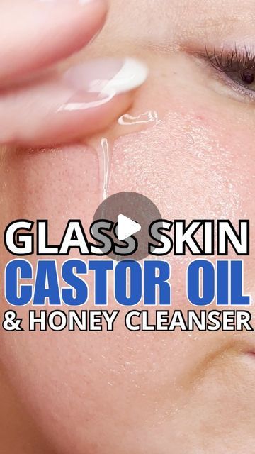 Queen of the Thrones® on Instagram: "GLASS SKIN CASTOR OIL & HONEY CLEANSER! ⤵️

🌟 SAVE & SHARE this reel! 🌟

Are you looking for an all-natural alternative for a face cleanser? 🌿

Try out our all-natural cleanser recipe featuring Golden Organic Castor Oil and honey. 🍯

WHAT YOU'LL NEED:
💙 2 tablespoons of Organic Golden Castor Oil
💙 1 tablespoon of honey
💙 1 tablespoon of warm water

HOW TO USE:
🌟 Mix together until well combined
🌟 Massage onto face using circular motions for 30 seconds
🌟 Rinse thoroughly with warm water to remove any residue
🌟 Gently pat dry with a clean towel

For an extra boost of hydration and nourishment, follow up with your favorite moisturizer mixed with a pea-size amount of Castor Oil. 💖

Make sure you are using Castor Oil that is 100% pure, organic, h Cleanser Recipe, Using Castor Oil, Caster Oil, Natural Beauty Care, Organic Castor Oil, Natural Cleanser, Oil Benefits, Alternative Health, Glass Skin