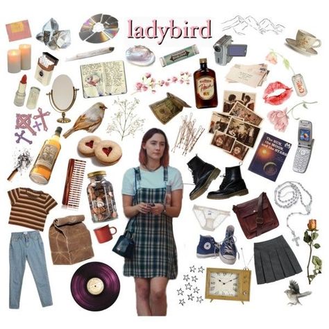 Ladybird Aesthetic, Ladybird Movie, Movie Moodboard, Niche Memes, Mood Clothes, Lady Bird, Indie Outfits, Film Aesthetic, Aesthetic Movies