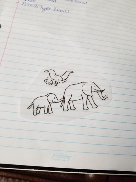 Flying Elephant Tattoo, Elephant Angel Tattoo, Memorial Baby Tattoos, Baby Mine Tattoo, Tattoo For Misscarage, Lost Child Tattoo, Theo Tattoo, Tattoos Dedicated To Your Kids, Miscarried Baby Tattoo