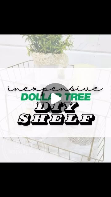 DIY Designs by Bonnie on Instagram: "Easy and inexpensive Dollar Tree DIY shelf idea #dollartreediy #crafting #easycrafts #diyhomedecor" Diy Floating Shelf, Diy Shelves Ideas, Diy Shelf, Tree Shelf, Diy Designs, Floating Shelves Diy, Tree Diy, Floating Shelf, Diy Shelves