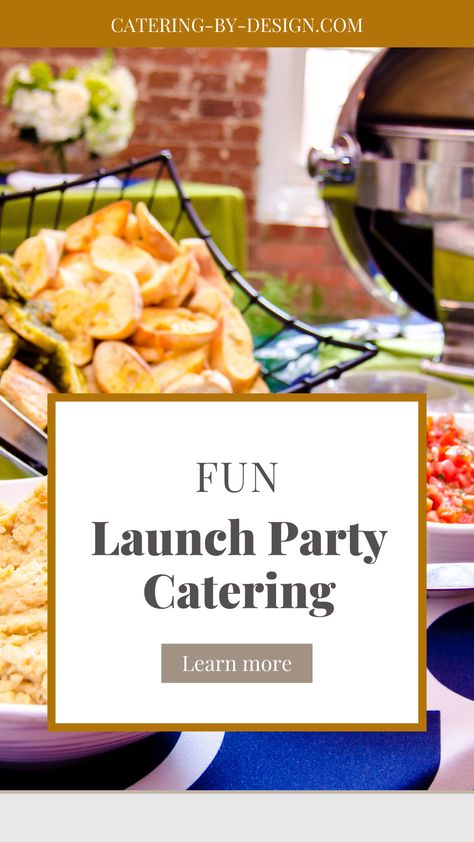 Are you planning a business launch party? We offer a high quality launch party catering service in North Carolina. We fit your theme, budget and any dietary restrictions. Check out our menus here! Catering launch party | launch party food ideas | launch party food | launch party ideas business | launch party ideas | launch party cake | launch party cookies | launch party cupcakes | launch party cocktails | launch party brunch Business Launch Party Ideas, Launch Party Ideas, Business Launch Party, Launch Event Ideas, Wedding Catering Menu, Brunch Catering, Breakfast Catering, Party Cupcakes, Party Cocktails