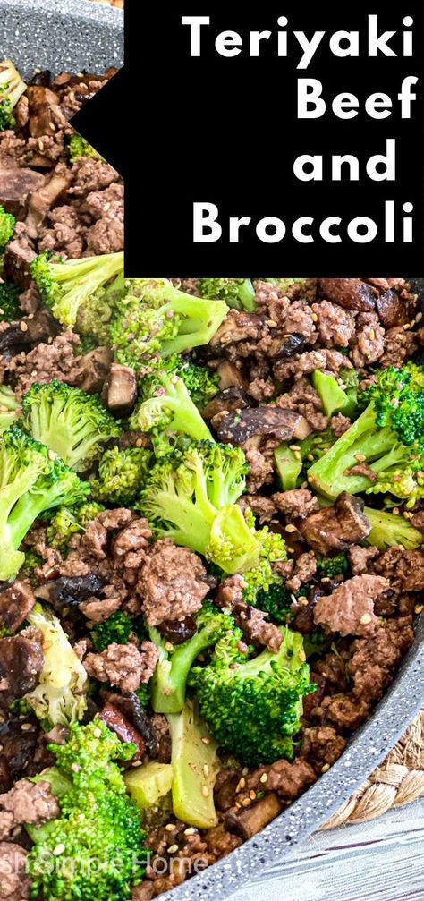 Broccoli And Beef, Kids Dinners, 15 Minute Meals Dinners, Whole30 Beef, Sweet Chili Shrimp, Ground Beef And Broccoli, Primal Living, Steak And Broccoli, Delicious Broccoli