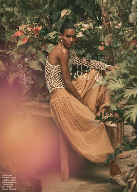 Arlenis Sosa, Valery Kaufman, Top Photography, Tropical Fashion, Vogue Us, Vogue India, Tropical Style, Vogue Russia, Tiffany Style