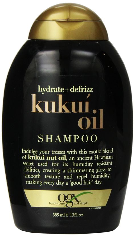 OGX Kukui Oil Shampoo, Hydrate Plus Defrizz, 13 Ounce: Amazon.co.uk: Beauty £9.68 Organix Shampoo, Skincare 2023, Ogx Shampoo, Ogx Hair Products, Grey Hair Care, Kukui Oil, Best Natural Hair Products, Good Shampoo And Conditioner, Best Hair Care Products