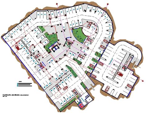 #cadbull #autocad #architecture #commercial #residential #building #caddrawing #CAD #parkingplan #corporatebuilding #homebuilding #contractor #residentialconstruction Basement Parking Plan, Building Site Plan, Building Basement, Corporate Office Building, Parking Plan, Commercial Building Plans, Office Layout Plan, Basement Parking, Folding Architecture