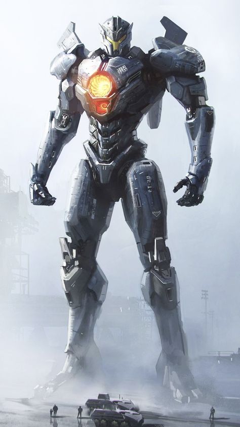 Pacific Rim Movie, Pacific Rim Jaeger, Battle Robots, Big Robots, Futuristic Armour, Starship Design, Cool Robots, Arte Robot, Art Manga