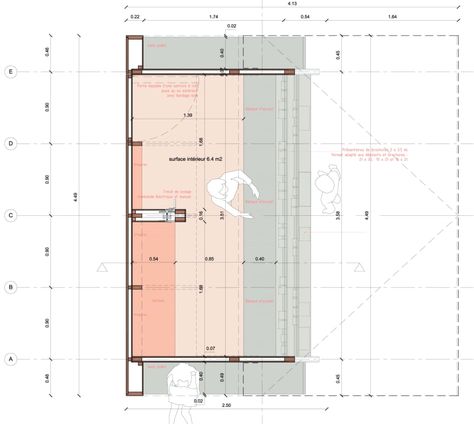 PAN architecture - jean luc fugier & mathieu barbier bouvet · kiosque d'information Pan Drawing, Stall Flooring, Information Kiosk, Mall Kiosk, Popup Store, Container Cafe, Jewelry Store Design, Cafe Shop Design, Kiosk Design