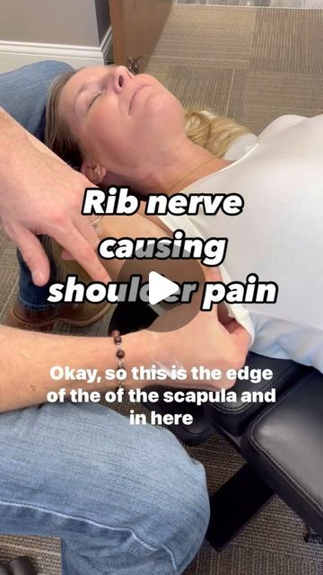 Sick & Tired of Pain? on Instagram: "What if I told you that SHOULDER or CHEST tension was actually coming from the RIBS?  Due to a build up of ADHESION, there is a nerve entrapped in the ribs.   We talk about adhesion a lot. So what exactly is it?   Adhesion is a glue-like substance created in the body around areas of stress, overuse, and/or injury. It’s built to protect the area, which is great, but when the area is healed, the adhesion remains, and a specialist is needed to remove it.   It also causes nerves to become entrapped instead of gliding easily through the muscles like it should.   This is what is happening here!   If you have had chronic shoulder/chest/Armpit  tension  ✅for 6+ months and  ✅have seen 3+ providers with no relief   DM us “Shoulder/chest” to start your pain relief Relieve Shoulder And Neck Tension, Muscle Soreness Relief Remedies, Muscle Relaxer Remedies, Shoulder Tension Relief, Back Tension Relief, Shoulder Blade Muscles, Rib Pain, Sore Muscle Relief, Diy Massage