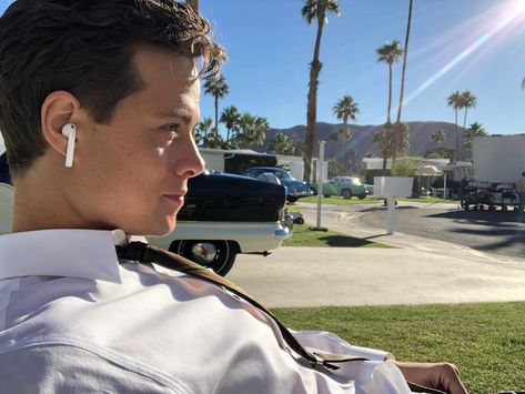 Douglas Smith on set of Don’t Worry Darling 9/24/22 via douglasthesmithest Douglas Smith, Wild Movie, Chris Pine, Olivia Wilde, Florence Pugh, Guilty Pleasure, As It Was, On Set, Don't Worry