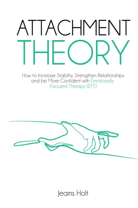 How to increase #stability, #strengthen relationships and be more #confident with #Emotionally #Focused #Therapy (#EFT) ⭐⭐⭐⭐⭐ Revolutionize your relationships and develop #healthier #bonds with the power of #attachment #theory Do you want to discover the founding principles of attachment theory, and how they can help you cultivate #stronger #relationships? Are you searching for ways to identify your attachment style, correct unhealthy behavior, and become more emotionally #stable? #book #science Emotionally Focused Therapy, Attachment Theory, Attachment Styles, Ebook Reader, Cognitive Behavioral Therapy, Behavioral Therapy, Strong Relationship, Reading Material, Guide Book