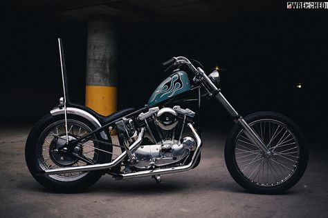 Harley-davidson Sportster, Moto Chopper, Ironhead Sportster, Sportster Chopper, Harley Davidson Sportster 1200, Sportster Bobber, Old School Chopper, Motos Harley, Chopper Bobber