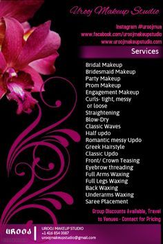 Makeup Studio Banner Design, Beauty Salon Board Design, Makeup Services List, Makeup Artist Poster Design, Makeup Course Poster, Makeup Banner Design, Beauty Parlour Banner Design, Indian Dulhan, Makeup Artist Names