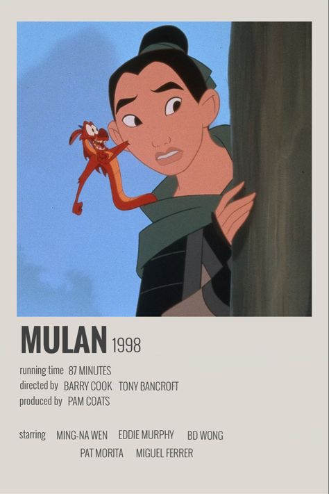 Mulan Movie, Polaroid Movie Poster, Movie Poster Room, Film Polaroid, Disney Movie Posters, Movie Collage, Iconic Movie Posters, Series Poster, Film Posters Minimalist