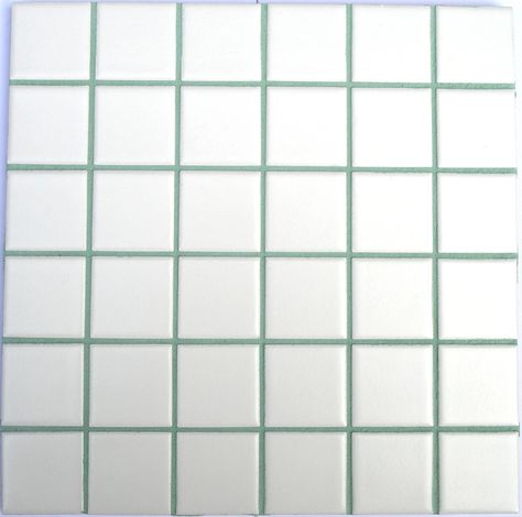 Seafoam Green Sanded Grout with green pigment added. Shipping | Etsy Green Tile Grout, Green Grout, Bath Tile Design, Tile Grout Color, Grout Colors, White Square Tiles, Trendy Kitchen Backsplash, Granite Backsplash, Trendy Kitchen Colors