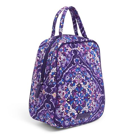 Vera Bradley Backpack Campus Xl, Vera Bradley Lunch Bags, Vera Bradley Backpack Campus, Insulated Lunch Tote, Brown Paper Bag, Lunch Tote, Bags Aesthetic, Lunch Bags, Cute Cases