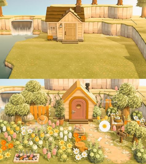 Acnh Awkward Spaces, Acnh Pashmina, Ac Villager, Acnh Spring, Cottage Core Animal Crossing, Animal Crossing Cafe, Cottagecore Animal Crossing, Acnh Cottagecore, Forest Core