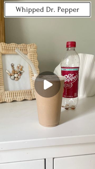 Kelly Oester - your new DIY mom friend on Instagram: "Whipped Dr. Pepper 🤤 

Whip it real good. 

#drpepper #summerdrinks #drinkrecipe" Whipped Dr Pepper, Coffee Shake, Creami Recipes, Diy Mom, Fountain Drink, Easy Diys, Baking Fun, Shakes Drinks, Diet Desserts