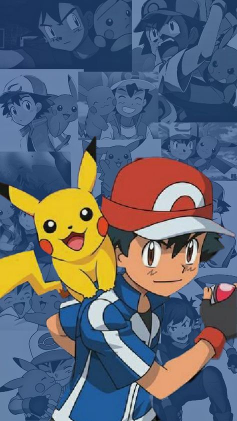 Ash Pikachu Wallpaper, Ash And Pikachu Wallpaper, Ash Ketchum Wallpaper, Pokemon Ash And Pikachu, Pokemon Trainer Art, Duo Wallpaper, Ash And Pikachu, Pokemon Ash Ketchum, Friendship Wallpaper