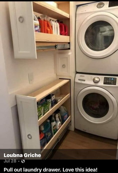 Small Utility Room, Laundry Room Wallpaper, Stylish Laundry Room, Dream Laundry Room, Laundry Room Closet, Garden Retreat, Laundry Room Renovation, Modern Laundry Rooms, Laundry Room Cabinets