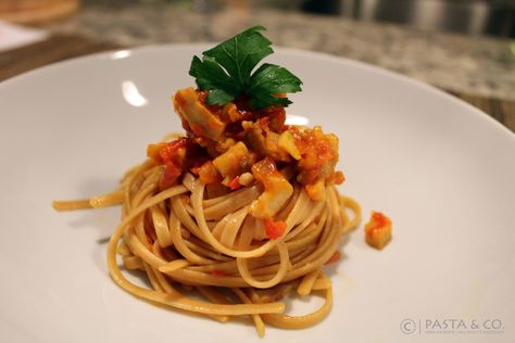 Mahi-mahi Sicilian Style Mahi Pasta, Sicilian Style, Dry White Wine, Mahi Mahi, Sunday Dinner, Chopped Tomatoes, Linguine, Whole Wheat, Grocery Shop