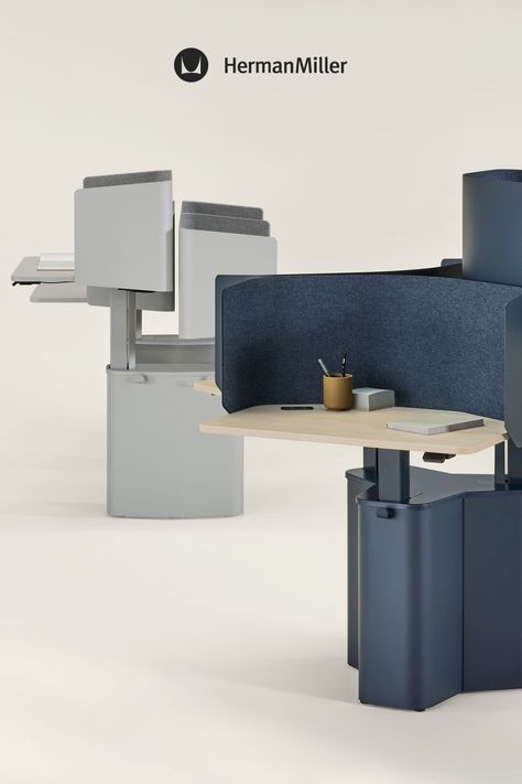 Unique Workstation Design, Modular Furniture Office, Co-working Desk, Office Modular Workstation, Dedicated Desk Coworking Space, Workstations Design, Mobile Desk, Modular Furniture System, Design Studio Office