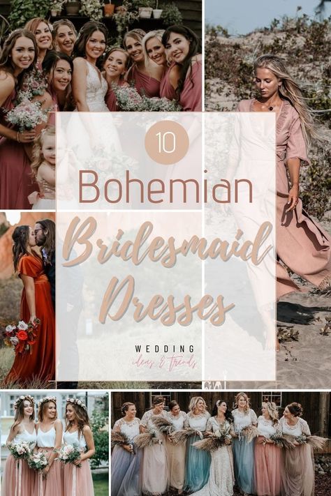 Bridesmaid Dresses Boho Chic, Boho Chic Bridesmaid Dress Bohemian, Bridesmaid Dresses Boho Rustic, Boho Chic Wedding Bridesmaids, Boho Lace Bridesmaid Dresses, Rustic Bridesmaid Dresses Mismatched, Boho Chic Summer Wedding, Boho Rustic Wedding Dress Bohemian Bridesmaid, Rustic Chic Bridesmaid Dresses