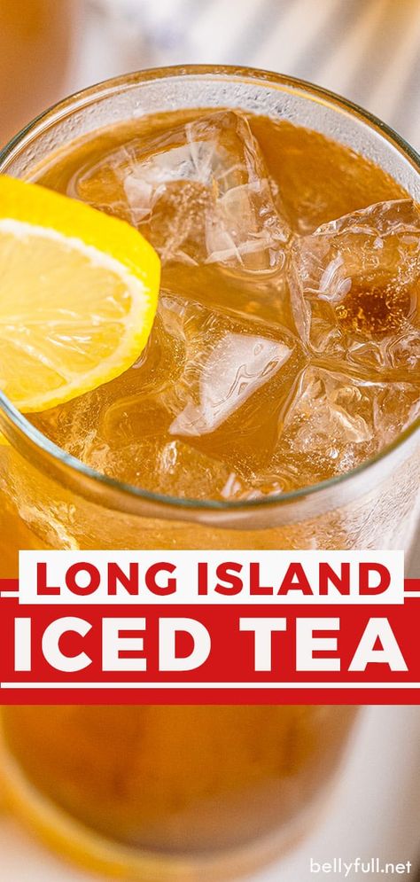 Long Island Alcoholic Drinks, Long Island Iced Tea Recipe Gallon, Long Island Iced Tea Recipe For A Crowd, Long Island Drink Alcohol, Hard Iced Tea Recipe, Easy Long Island Iced Tea, Long Island Tea Recipe, Long Island Ice Tea Alcoholic Drinks, Raspberry Long Island Iced Tea Recipe