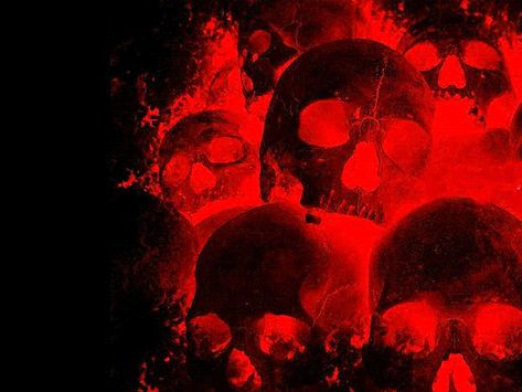 Evil Skull Wallpaper, wallpaper, Evil Skull Wallpaper hd wallpaper . Black And Red Skull Wallpaper, Evil Background, Black Skulls Wallpaper, Red And Black Background, Red Aesthetic Grunge, Red And Black Wallpaper, Dark Red Wallpaper, Red Icons:), Skull Artwork