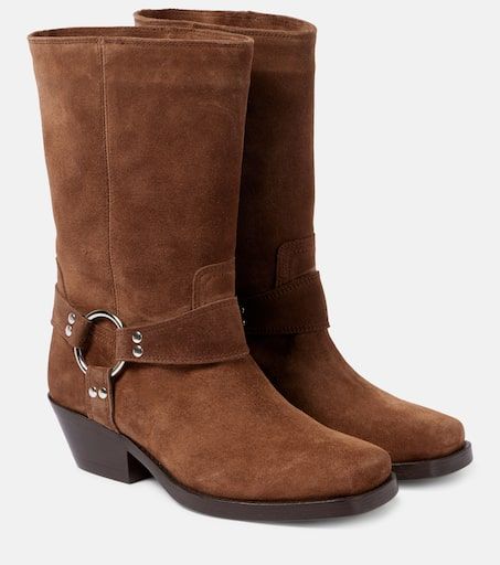 Antya leather ankle boots in brown - Isabel Marant | Mytheresa Isabel Marant Boots, Australia Clothes, Isabel Marant Shoes, Heels High, Brown Ankle Boots, Heeled Ankle Boots, Leather Ankle Boots, Manolo Blahnik, Shoe Box