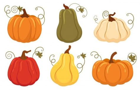 Cute Pumpkin Illustration, Pumpkin Cute Drawing, Halloween Pumpkin Illustration, Fall Pumpkin Drawing, Pumpkins Drawings, Simple Pumpkin Drawing, Pumpkin Illustration Autumn, Pumpkins Illustration, Pumpkin Doodle