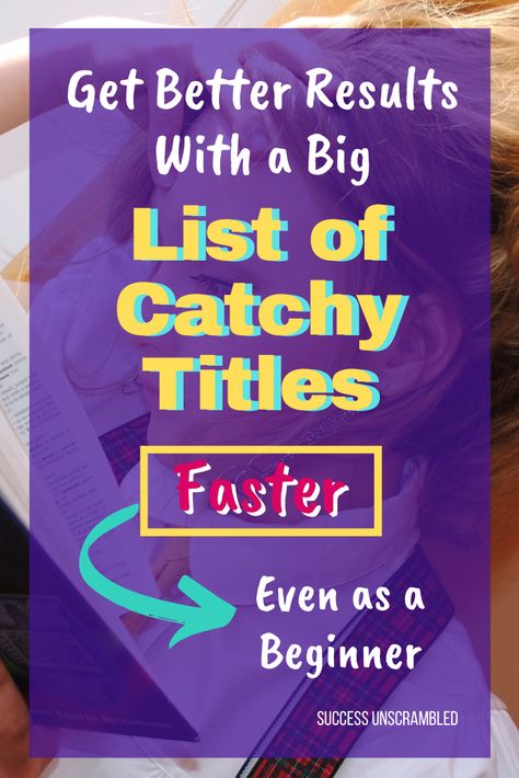 6 ways you can create a list of catchy titles in 10 minutes or less without looking like an amateur. Catchy Titles Ideas, Catchy Title For Tiktok, Blog Title Ideas, Blog Content Planner, Blog Title, Title Ideas, Blog Writing Tips, Blog Checklist, Canva Tips