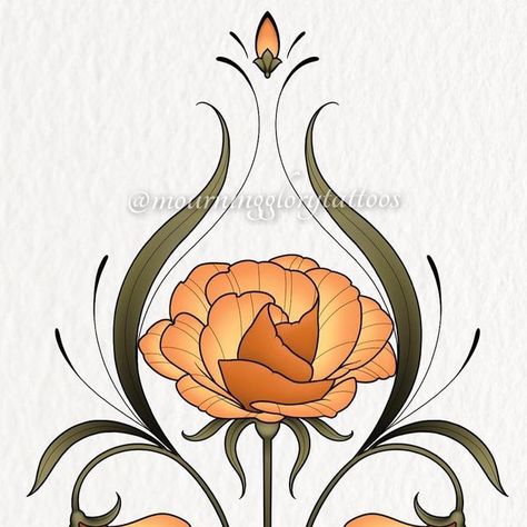 Mini Drawings, Rose Tattoo, Tatting, Art Nouveau, Art Painting, Art Deco, Tattoos, Drawings, Pattern