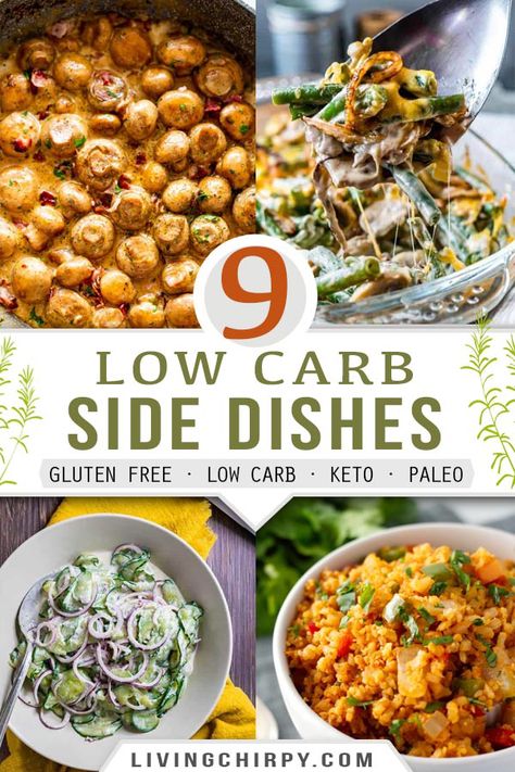 Side Dishes With Fish, Low Carb Side Dish Recipes, Carb Side Dishes, Low Calorie Sides, Low Calorie Side Dishes, Low Carb Side Dish, Low Carb Side, Mexican Side Dishes, Keto Side